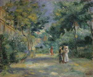 The Gardens in Montmartre